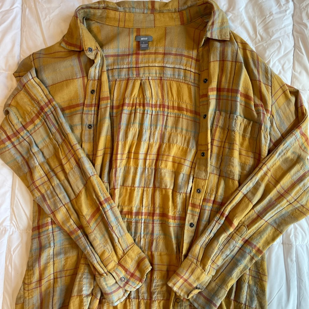 Yellow flannel